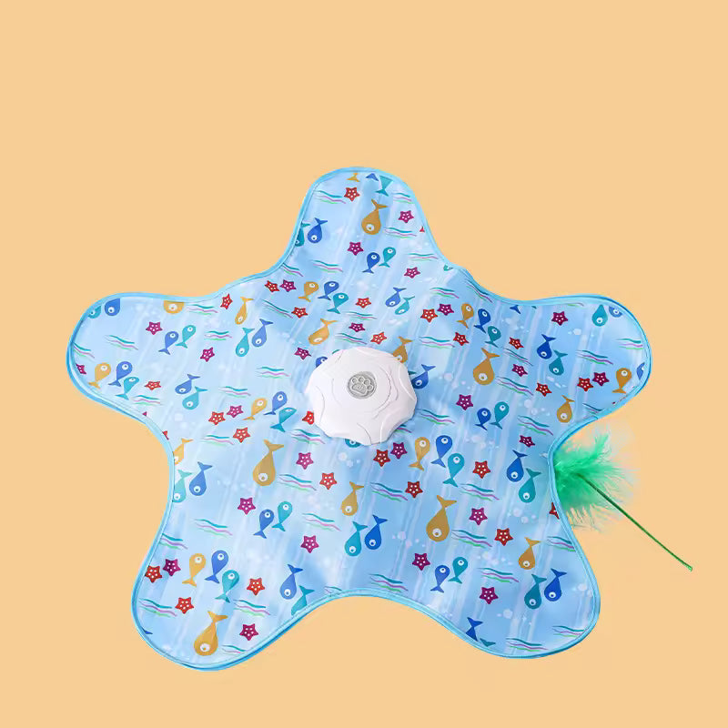 Jouet pour chat interactif tournant à 360°